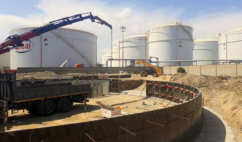 Movimiento de materiales en Obra